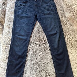PAIGE Lenox Dark Blue Slim Fit Jeans